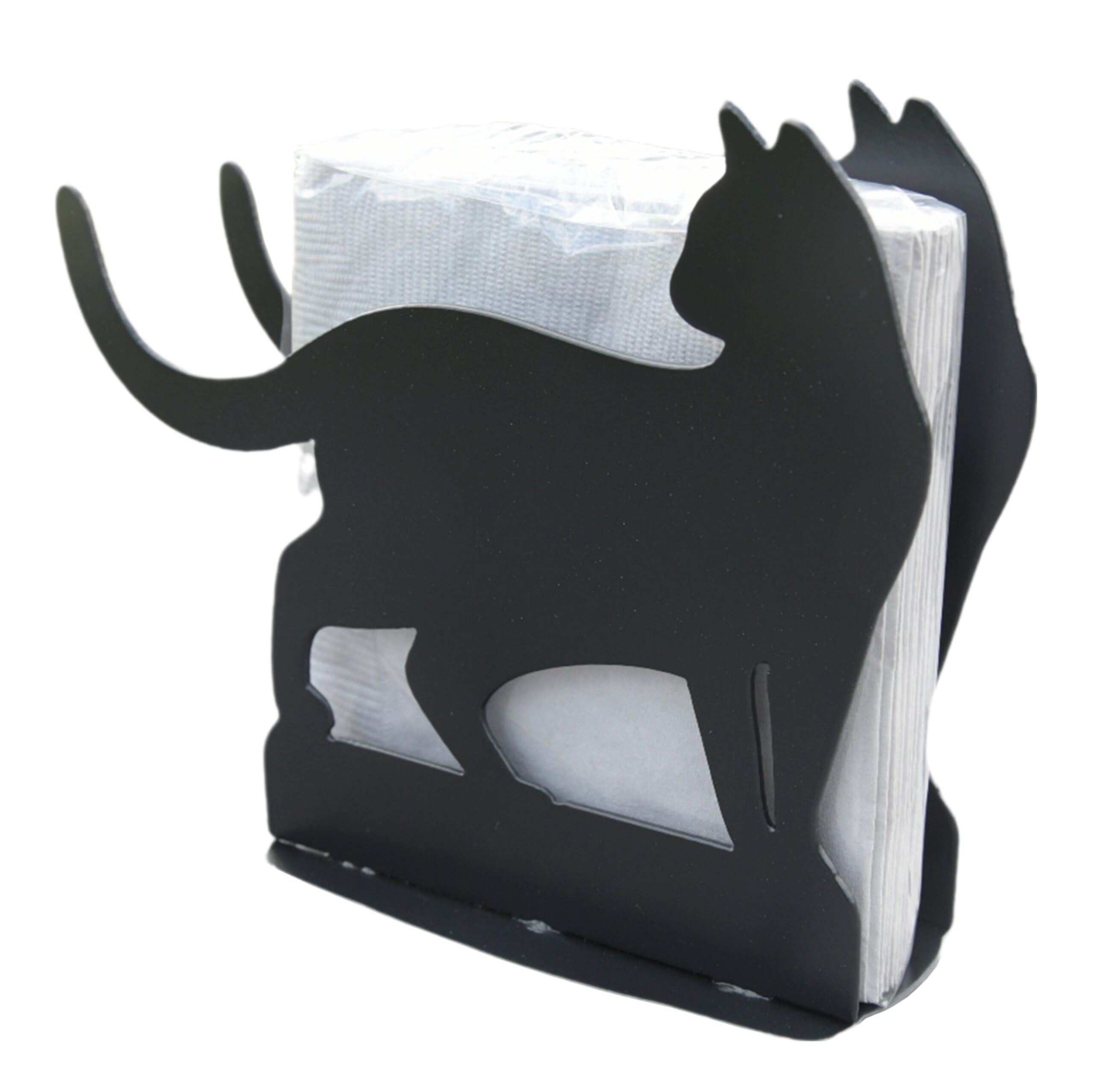 Furry Cat Table Napkin Holder