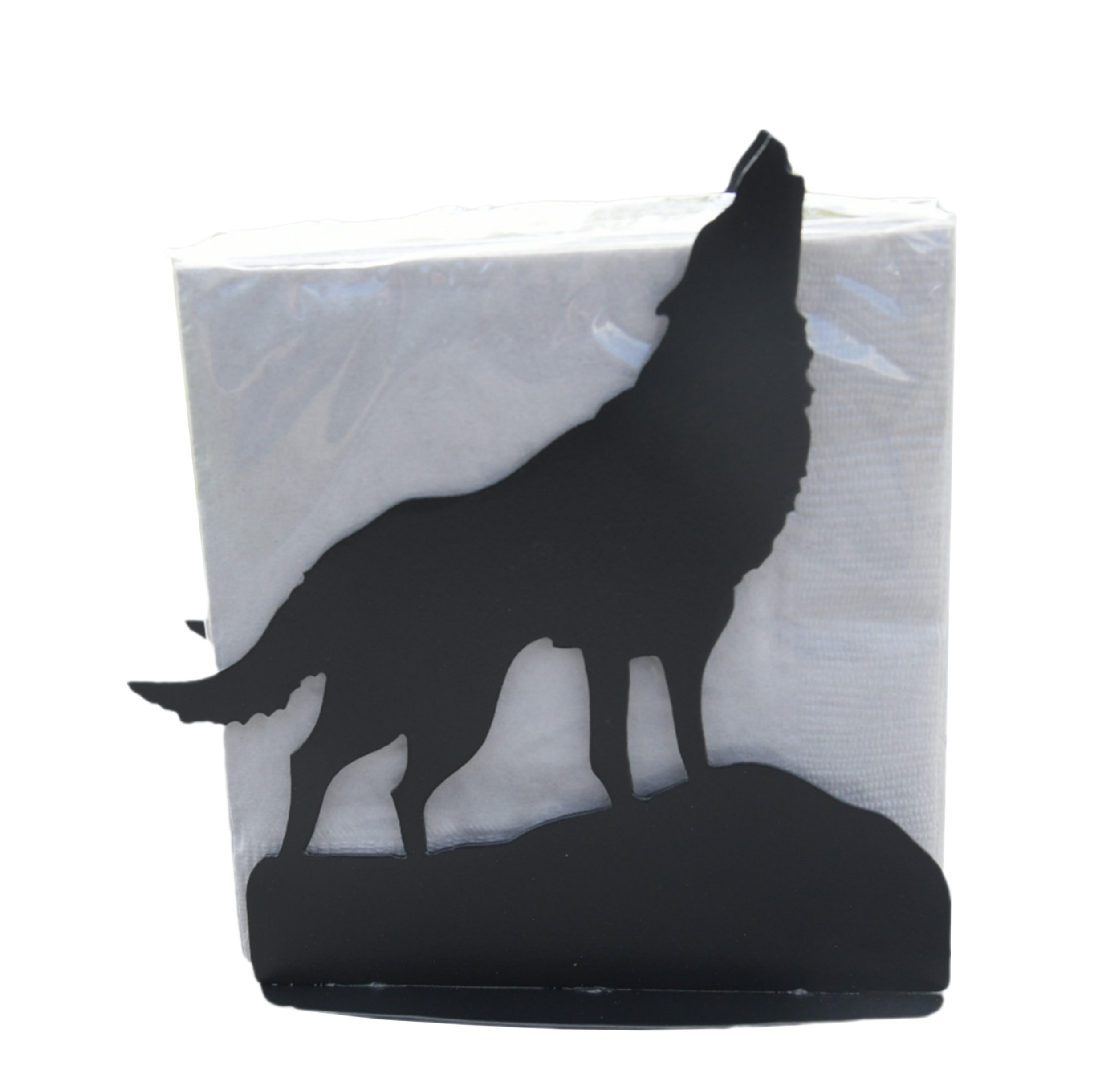 Wolf Table Napkin Holder