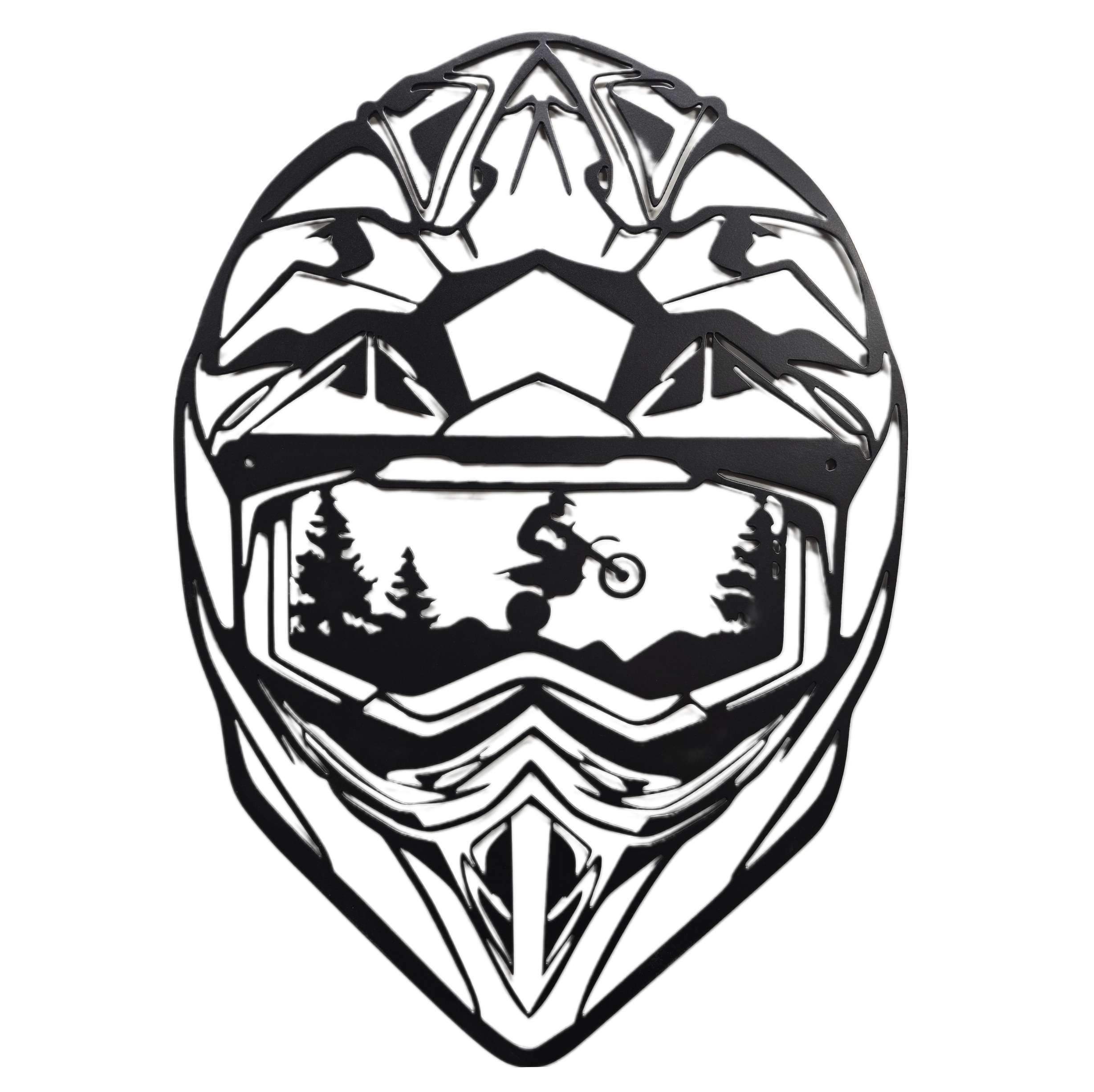 Off Road Helmet Wall Scene