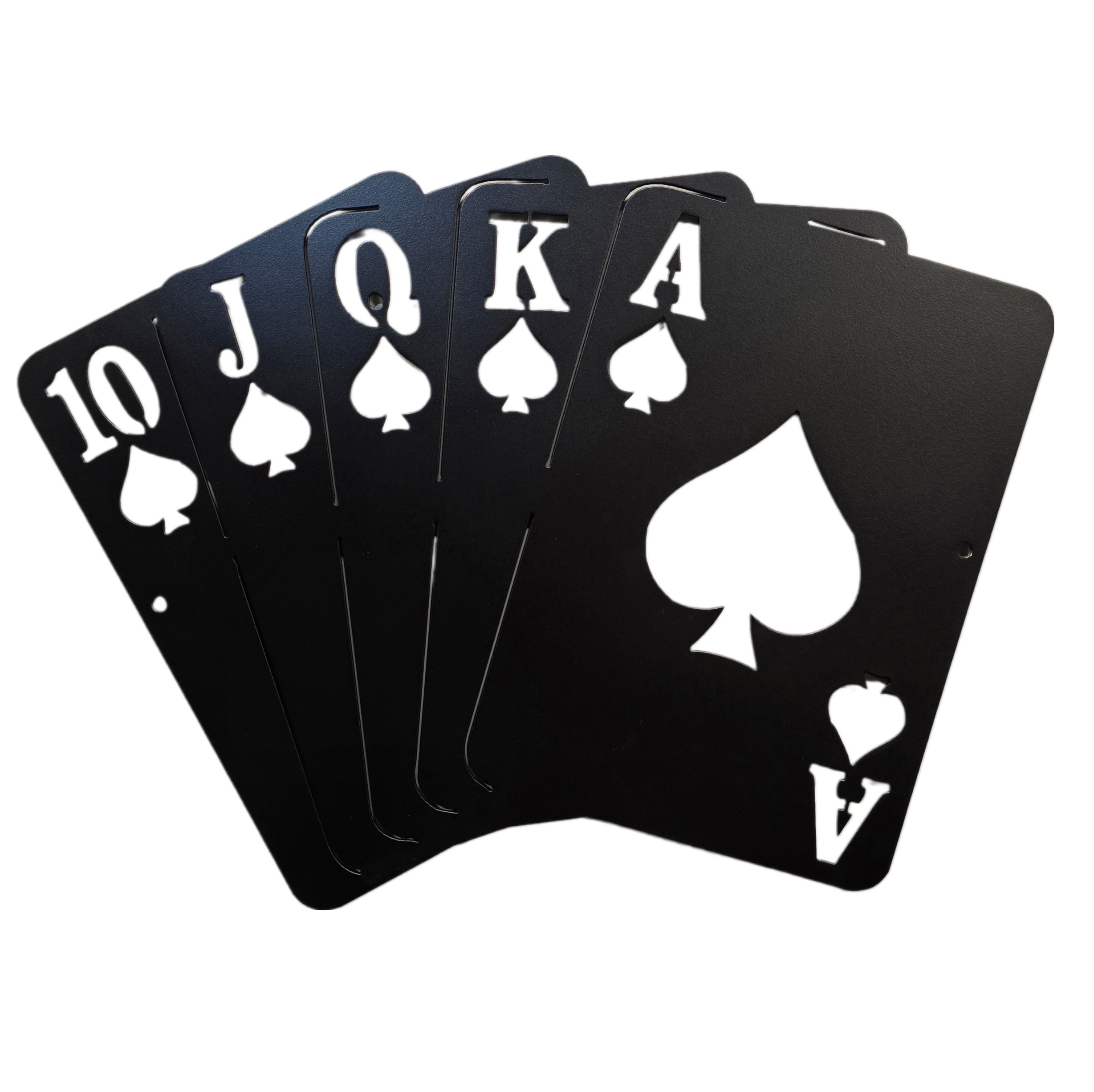 Playing Card Decorative Wall Sign - Underdog Metal