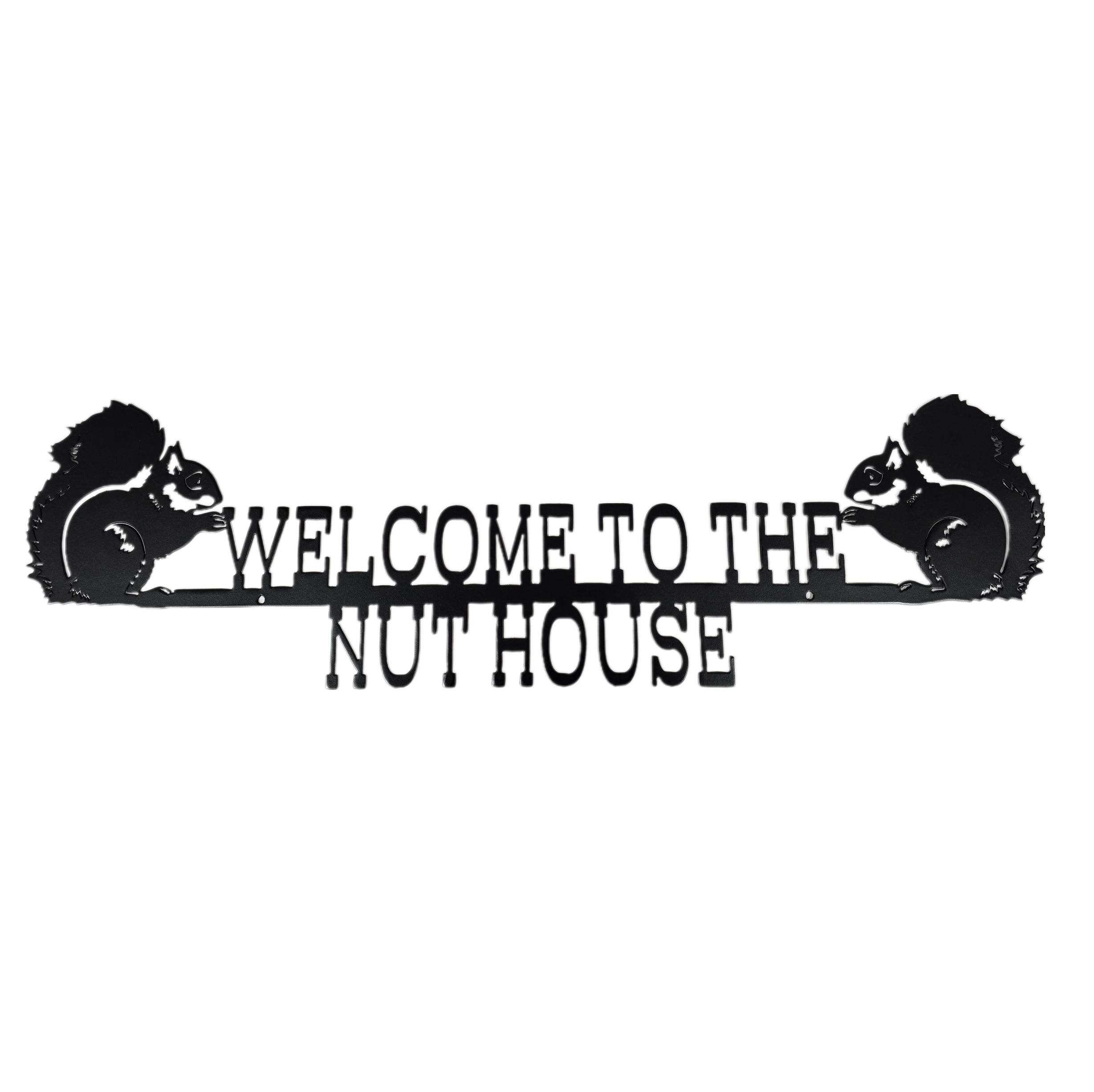 Welcome to the Nut House Wall Décor