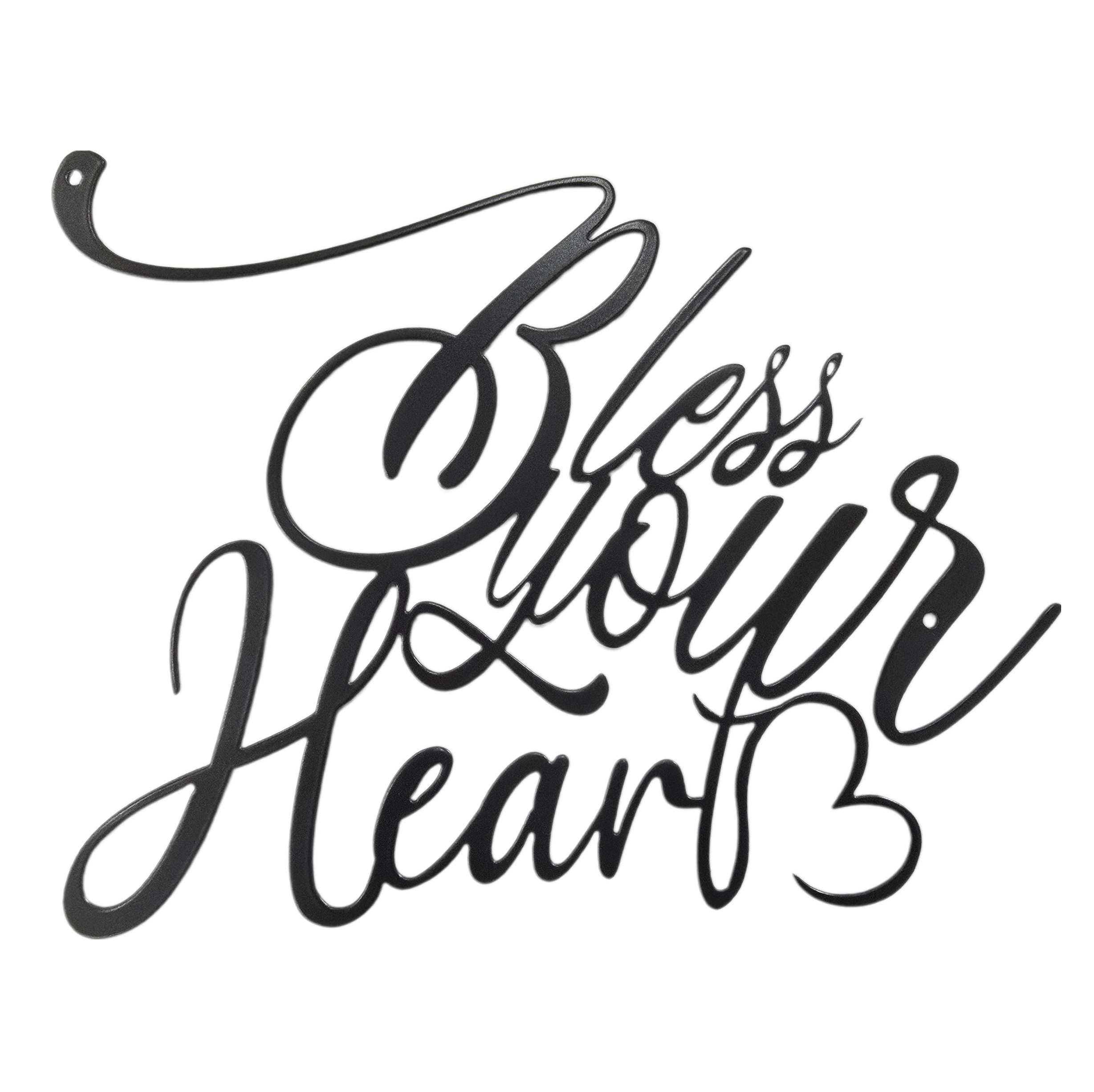 Bless Your Heart Wall Sign