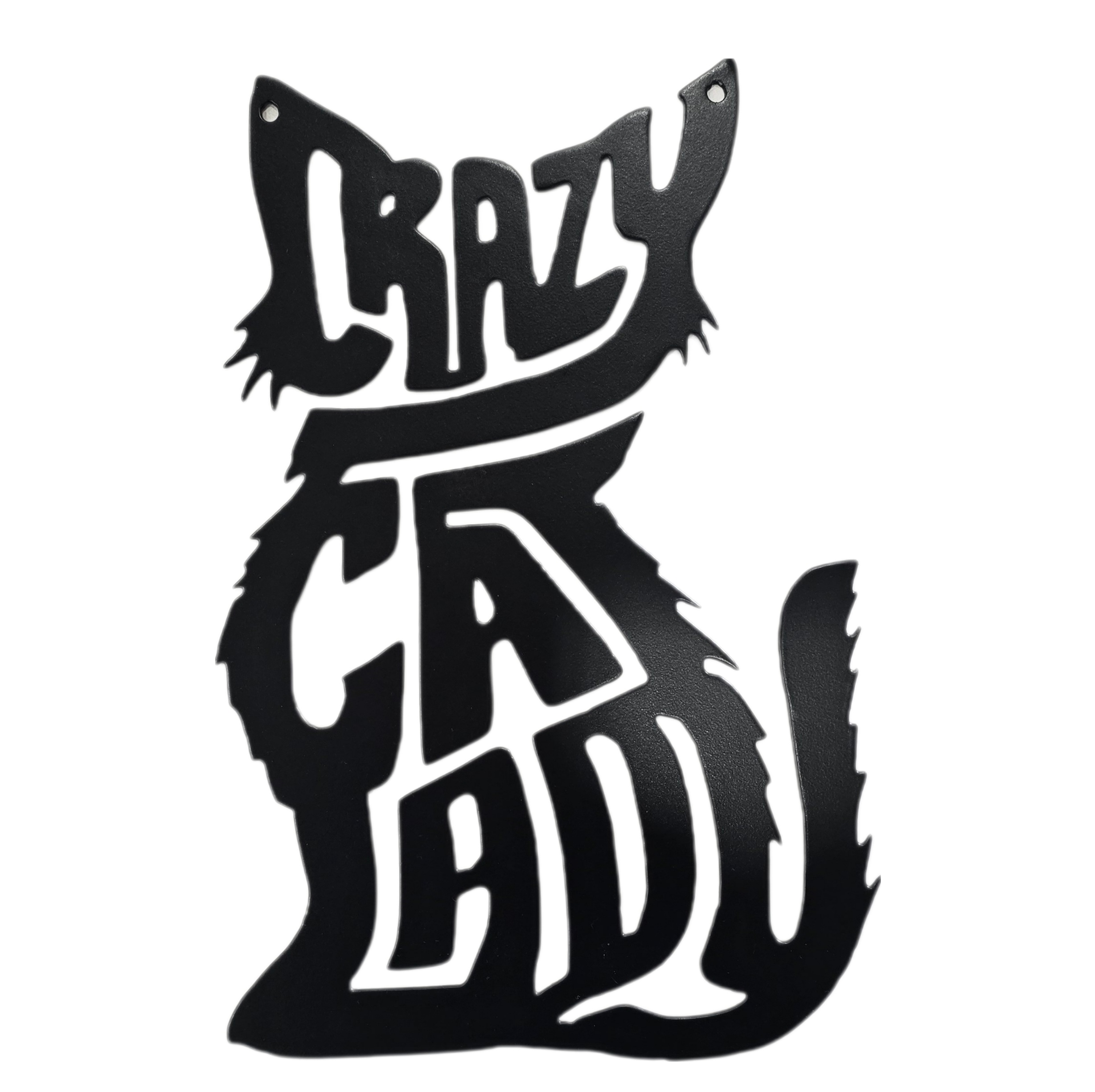 Crazy Cat Lady Wall Decor