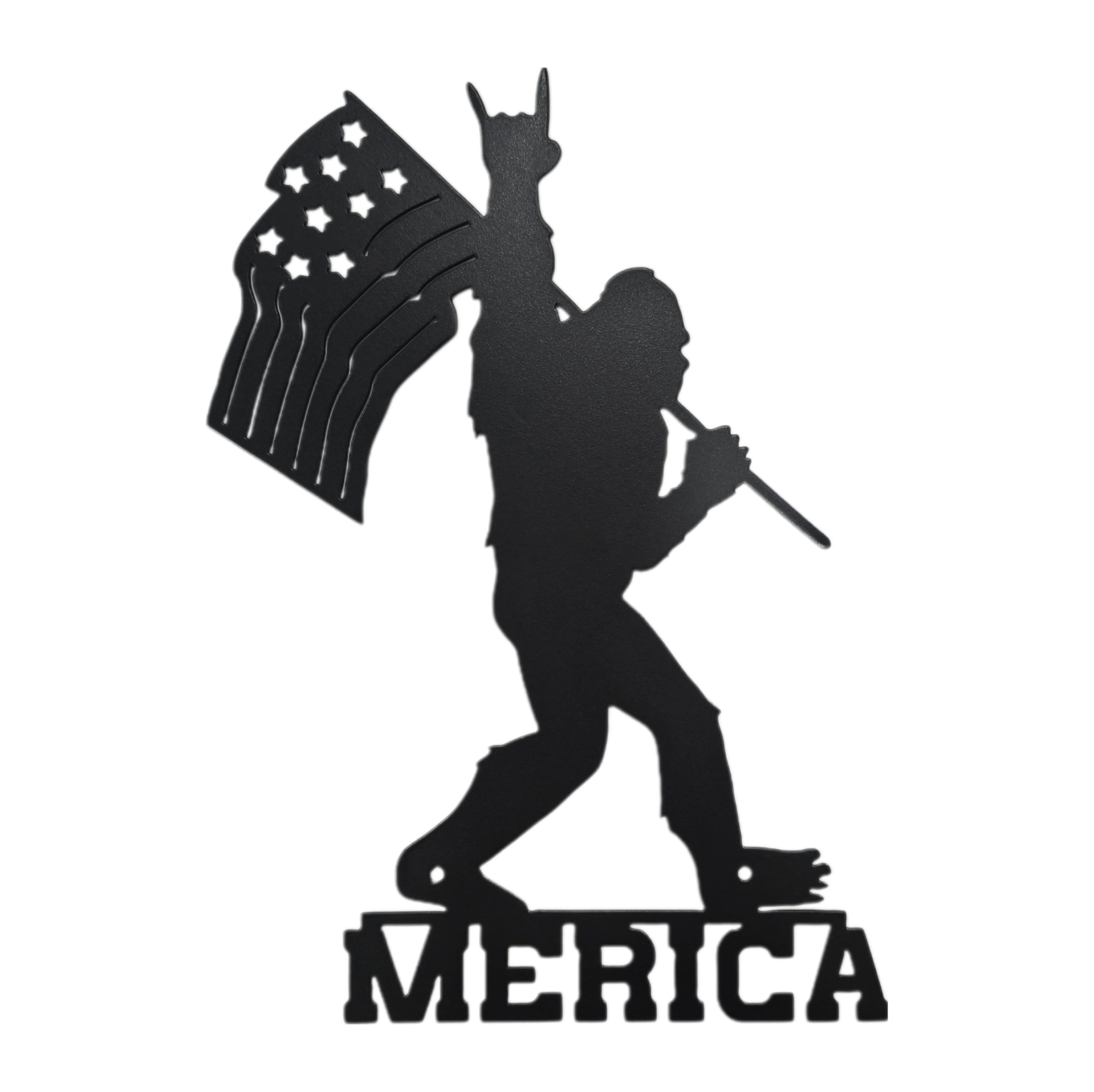 Merica Big Foot Wall Decor